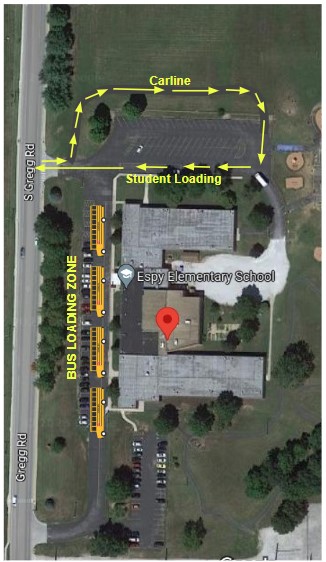 carline map to match directions